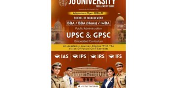 JG University Launches BBA (Hons) and iMBA in Public Administration with Integrated UPSC and GPSC Curriculum; Admissions Open for 2026–27