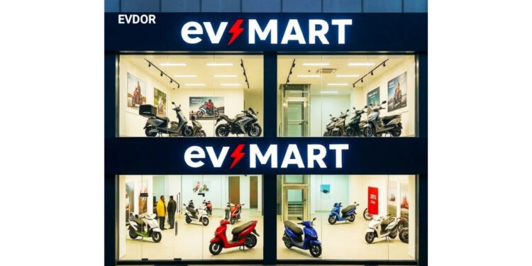 EVDOR Electric Vehicles Mart (India New EVMART) Announces Nationwide Expansion; Unveils Unique 4-Step Entrepreneurship Model.