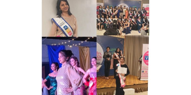 Uma Jaiswal Shines at VPR Miss Mrs India 2025, Wins “Most Talented” Title and Inspires Women Nationwide
