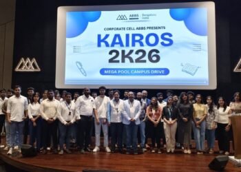 Acharya Bangalore B-School Hosts KAIROS 2026 Mega Pool Drive, Connecting 500+ Candidates with 33 Leading Recruiters