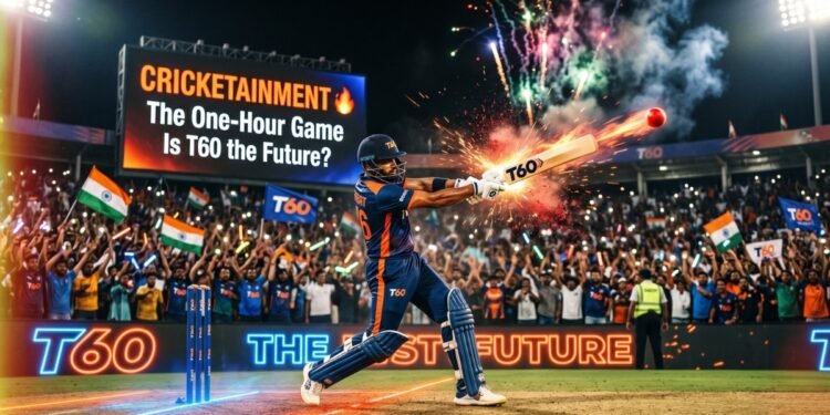 Cricketainment and the One-Hour Game: Could T60 Be Cricket’s Next Fast Lane?