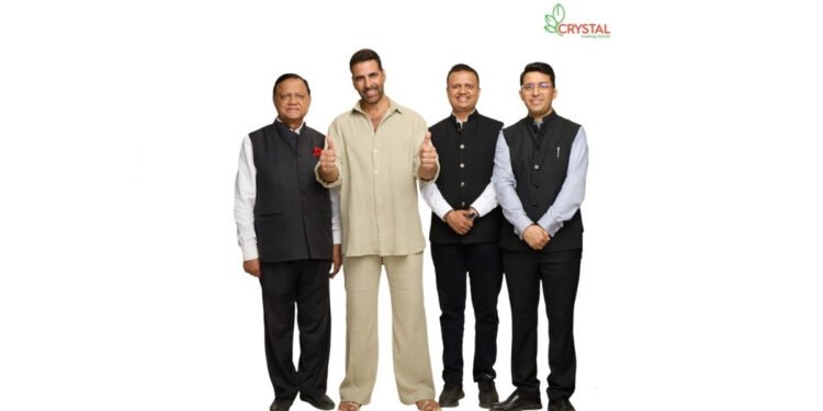 Akshay Kumar joins Crystal Crop Protection as Brand Ambassador: Launches “Desh Ka Kisan, Desh Ka Asli Hero” Campaign