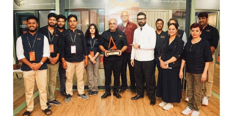 Bandson Windows, a Pioneer in Premium Fenestration, wins the Grandstand Jury Award in the Gold Category at Ace Reflect Goa