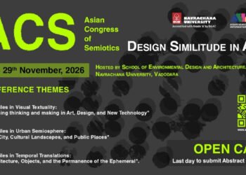 ACS 2026 – Asian Congress of Semiotics at Navrachana University, Vadodara