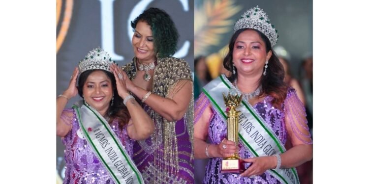 Neelam Shankhwar Crowned VG Mrs India Global Icon Phoenix Queen 2026