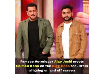 Celebrity Astrologer Ajay Joshi Meets Salman Khan Inside Bigg Boss House