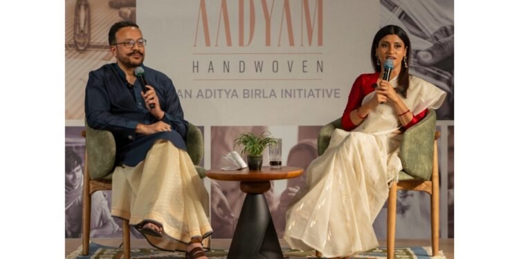 Aadyam Handwoven Celebrates #HeirloomsForTheFuture With Their Collaboration With Konkona Sensharma