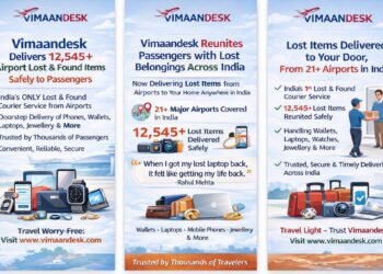 Vimaandesk Eases Travel Woes with Lost and Found Courier Service, Reunites Over 12,500 Missing Items Across India