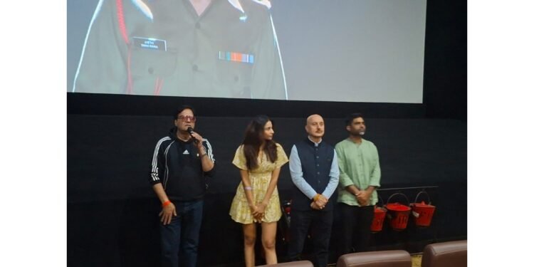 Lions Club of Mumbai SOL and Lion Raju Manwani Hosted Special Screening of the film “Tanvi“, Anupam Kher and Shubhangi Dutt lit up the screening night alongside Raju Manwani and Dada Vashu Shroff, turning it into a star-studded affair