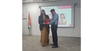 On World Health Day, Dr. Jagdish Sakhiya Educates Teens on Smart Skin Care Habits at G. D. Goenka School