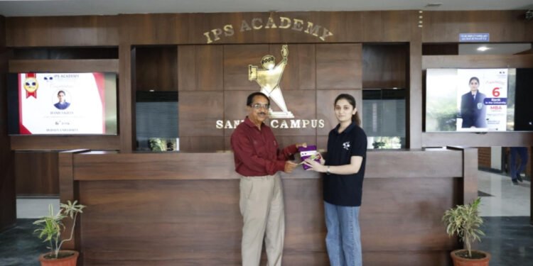 IPS Academy North Campus MBA Student Shines in DAVV Merit List with 6th Rank