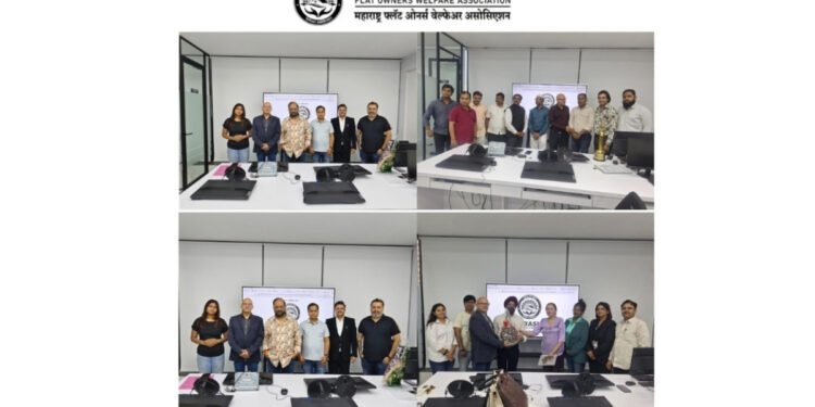 Leaders and Industry Representatives Congratulate Deepak Narsibhai Bhanushali on Appointment as President of Maharashtra Flat Owners Welfare Association