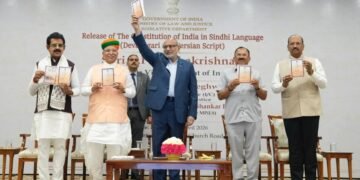 MP Shankar Lalwani Joins Pavan Sindhi in Celebrating Vice President’s Sindhi Constitution Release