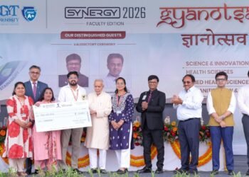 Synergy-Gyanotsav 2026’ India’s First Faculty Tech Fest at SGT University Concludes with 148 Projects of Vision, Innovation and Academic Excellence