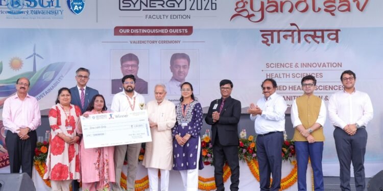 Synergy-Gyanotsav 2026’ India’s First Faculty Tech Fest at SGT University Concludes with 148 Projects of Vision, Innovation and Academic Excellence