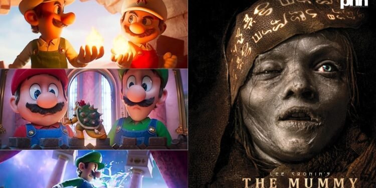 Super Mario Dominates at USD 747M as The Mummy Starts Slow Worldwide