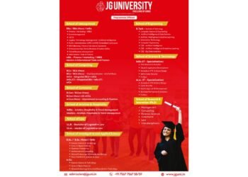JG University Opens Admissions for 2026; Strengthens Focus on Industry-Ready Education and Future Careers