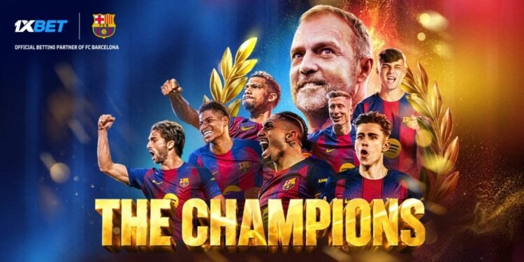 FC Barcelona and 1xBet Celebrate Back-to-Back La Liga Glory