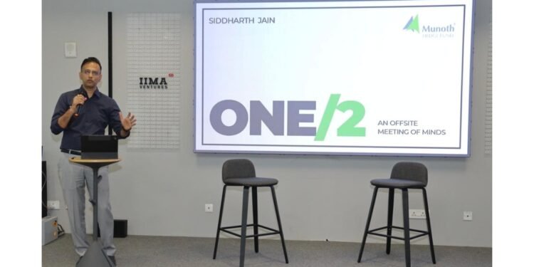 Munoth Hedge Fund Hosted ‘ONE/2’ – A Thought Leadership Conference at IIMA Ventures, Ahmedabad