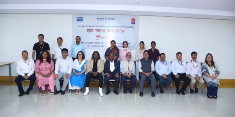 NHPC Organises Heart Health Talk and Awareness Camp in Association with Heartnet India