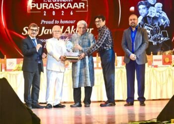 P.C. Chandra Group honours Shri Javed Akhtar with the 33rd P.C. Chandra Puraskaar, celebrating his iconic contribution to Indian Cinema & Literature
