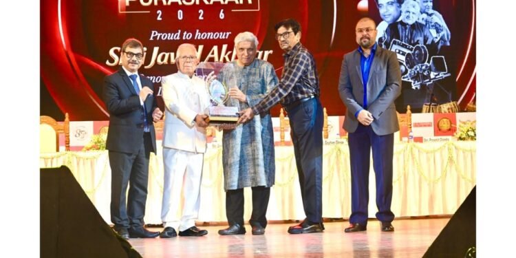 P.C. Chandra Group honours Shri Javed Akhtar with the 33rd P.C. Chandra Puraskaar, celebrating his iconic contribution to Indian Cinema & Literature