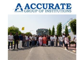 Accurate Group of Institutions Students’ academic trip to IIM Sirmaur for AI Certification, Strengthening Future-Ready Learning
