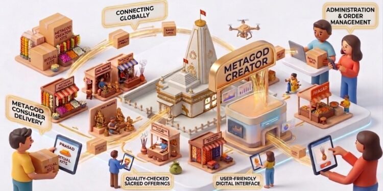 Metagod Creator Launches Spiritual Marketplace Amid India’s E-Commerce Surge