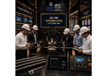 JSTL to Establish India’s First TMT Experience Centre with Live Testing Facility; Manufacturing Setup for TMT Bars to Begin Soon