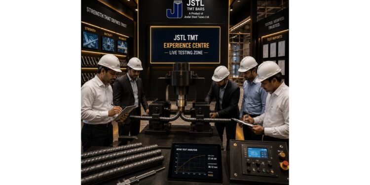 JSTL to Establish India’s First TMT Experience Centre with Live Testing Facility; Manufacturing Setup for TMT Bars to Begin Soon