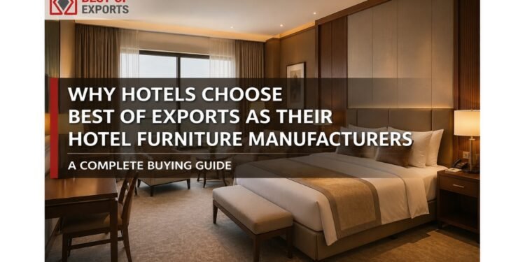 Why Hotels Choose Best of Exports as Their Hotel Furniture Manufacturers