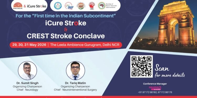 India’s First Dedicated Stroke Specialization CME to be Held in Delhi NCR
