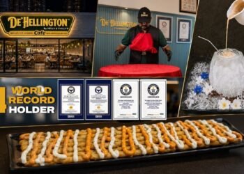 De’ Hellington by Helly and Chilly Secures Trademarks in 5 Countries and Sets 4 World Records, Debuting the World’s First Zero-Gravity Flying Pizza