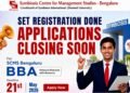 SCMS Bengaluru BBA Admissions 2026: SET Registration Closed on April 15; SCMS Bengaluru BBA Application Deadline May 21, 2026