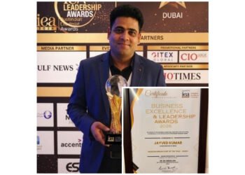 Jayved Kumar Awarded “Modern Indian Chef of the Year – Dubai” for Excellence in Hospitality