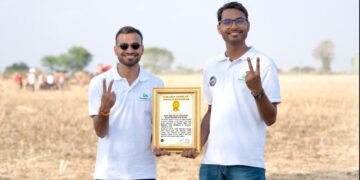 TractorGyan and Mahindra Farm Machinery set 2 records in Golden Book of World Records