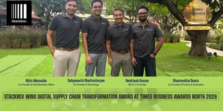 Stackbox Wins Digital Supply Chain Transformation Award at Times Business Awards North 2026