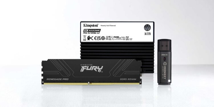 Kingston Technology Expands High-Performance Portfolio for Modern Workloads and Enterprise Applications
