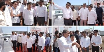Deputy CM Harsh Sanghavi Visits GAP Group’s Akhilam Township During Dholera Review Tour