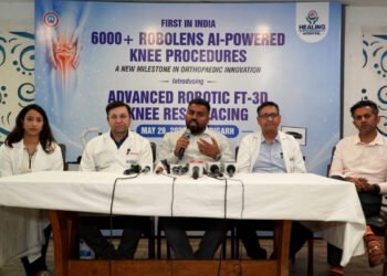 Healing Hospital crosses over 6,000 AI-based RoboLens knee procedures, launches advanced robotic FT-3D programme