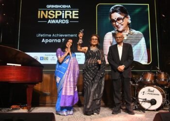 Cinema Icon Aparna Sen Receives Lifetime Achievement Honour at Grihshobha Inspire Awards 2026