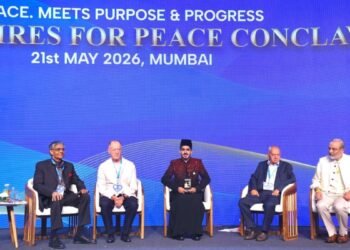 Syed Ali Dujana Gurdezi Honoured with “I Am Peacekeeper – Champion Justice and Peace Award” at Billionaires for Peace Conclave 2026