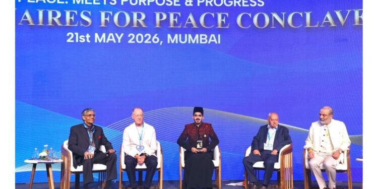 Syed Ali Dujana Gurdezi Honoured with “I Am Peacekeeper – Champion Justice and Peace Award” at Billionaires for Peace Conclave 2026
