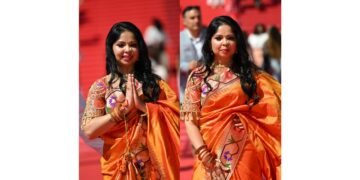 Swapnali Wani Mrs. Bharat-USA Universe 2026, Draped in Heritage: Showcasing Indian Handloom at Cannes 2026