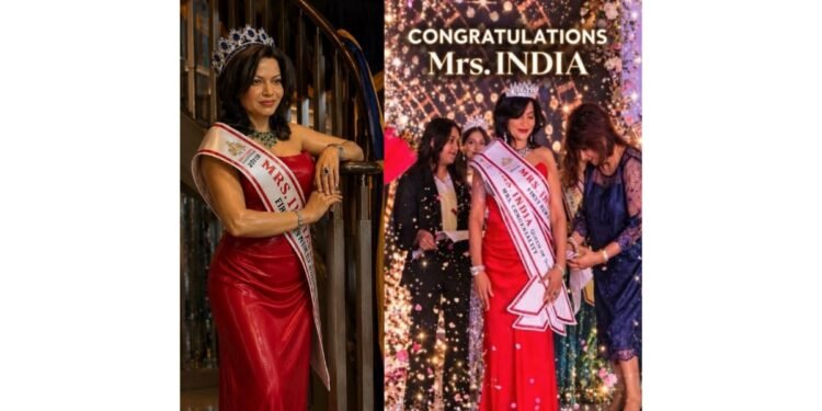 Dr. Manisha Kulshrestha Shines as Winner at Mrs India Queen of Substance 2026