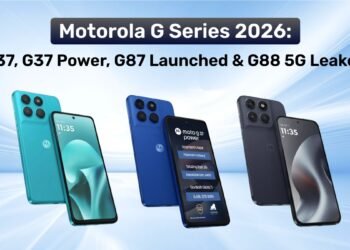 Motorola G Series 2026: G37, G37 Power, G87 Launched and G88 5G Leaked