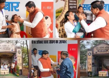 Hon’ble Chief Minister Dr. Mohan Yadav Launches Pulse Polio Campaign from Tribal Village Kukru Khamla in Betul