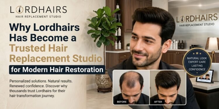 Why Lordhairs Has Become a Trusted Hair Replacement Studio for Modern Hair Restoration