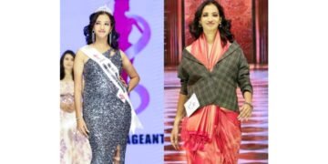 Mrs. Ranjana Prasad Kulkarni won the titles of Mrs. Photogenic and Mrs. Brand Ambassador of Maharashtra at Tiska Mrs. India pageant 2026