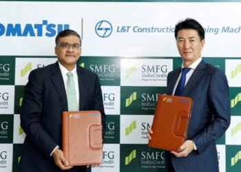 Komatsu and SMFG India Credit Co. Ltd. Launch Finance Scheme to Empower First-Time Machine Buyers and Small Fleet Owners